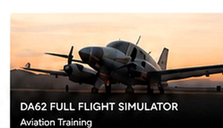 DA62 training simulator