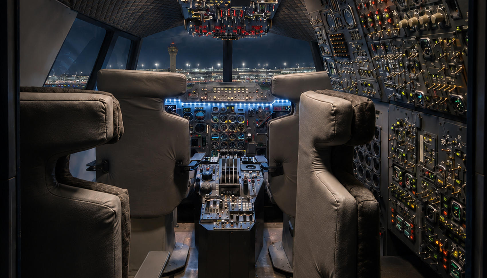 Specialist simulator cockpit built by Simworx