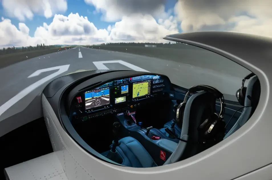 B23 prototype cockpit