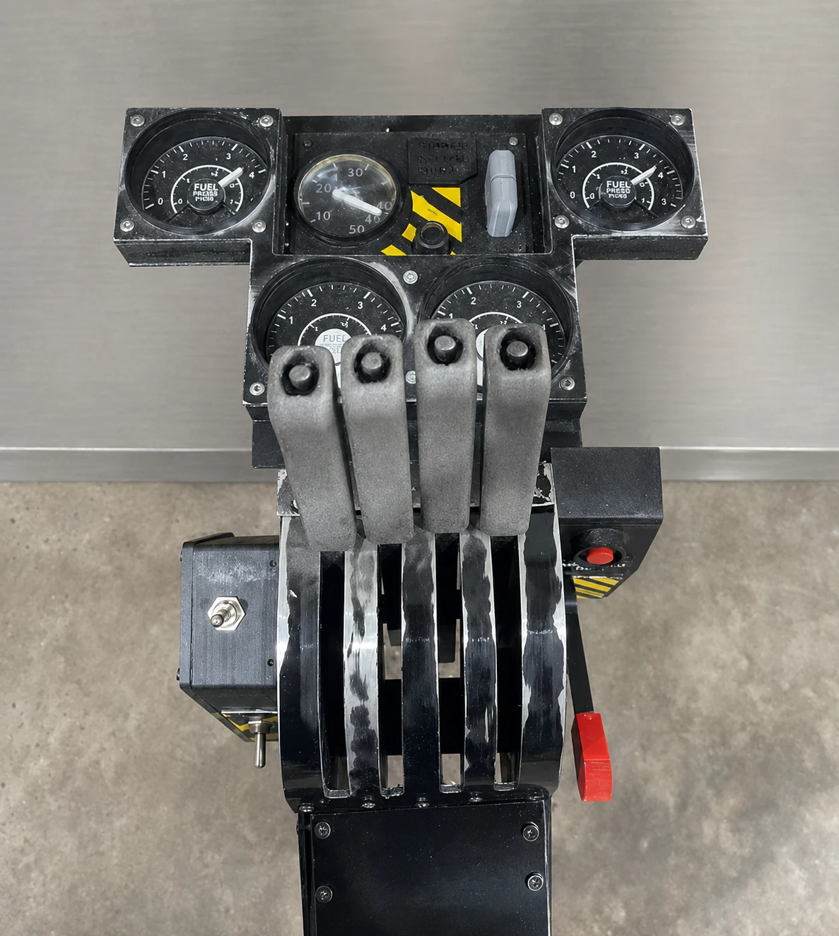 Vulcan bomber throttle unit