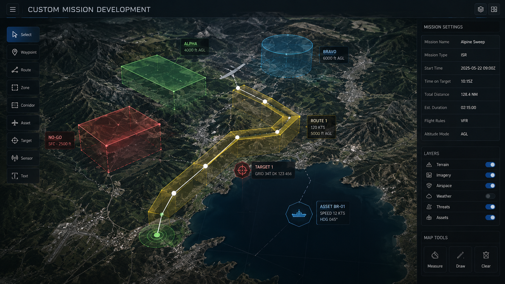 Simworx mission planning and environmental training system