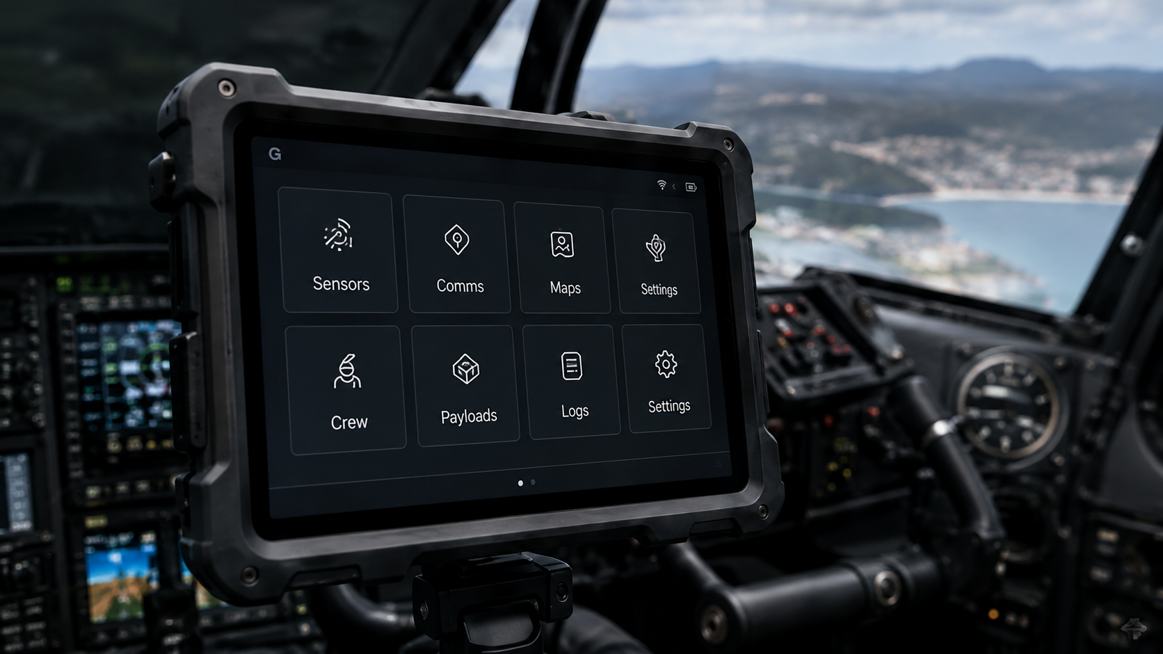 Portable mission sensor interface