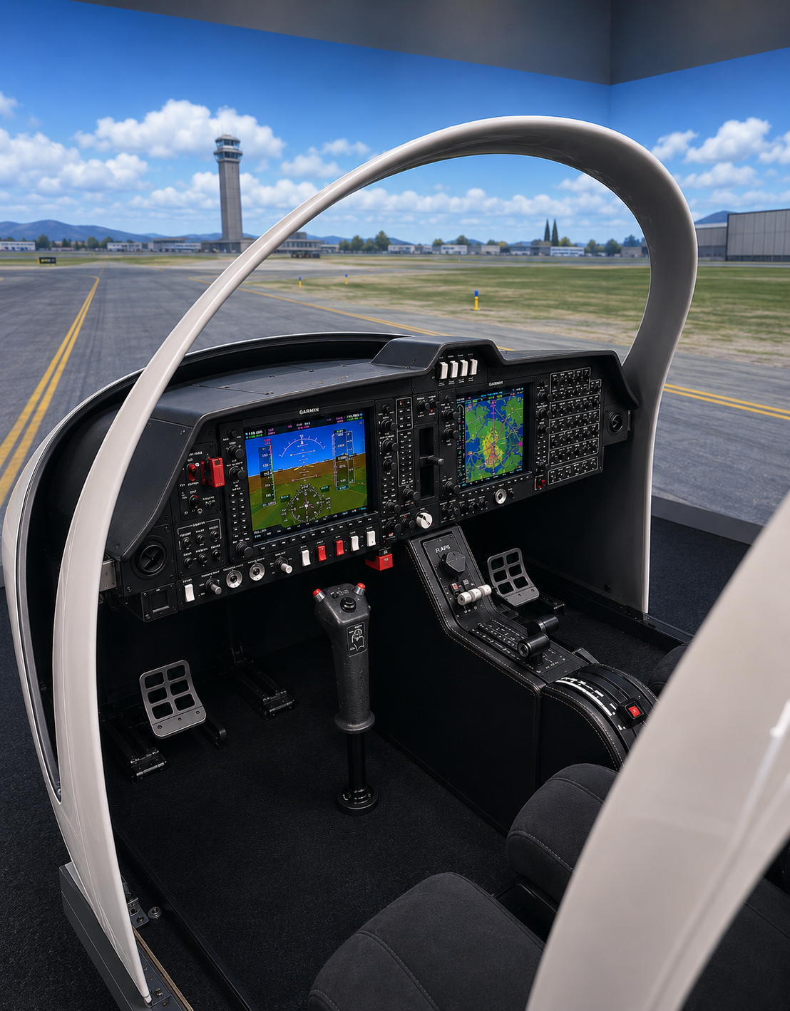 DA42 simulator