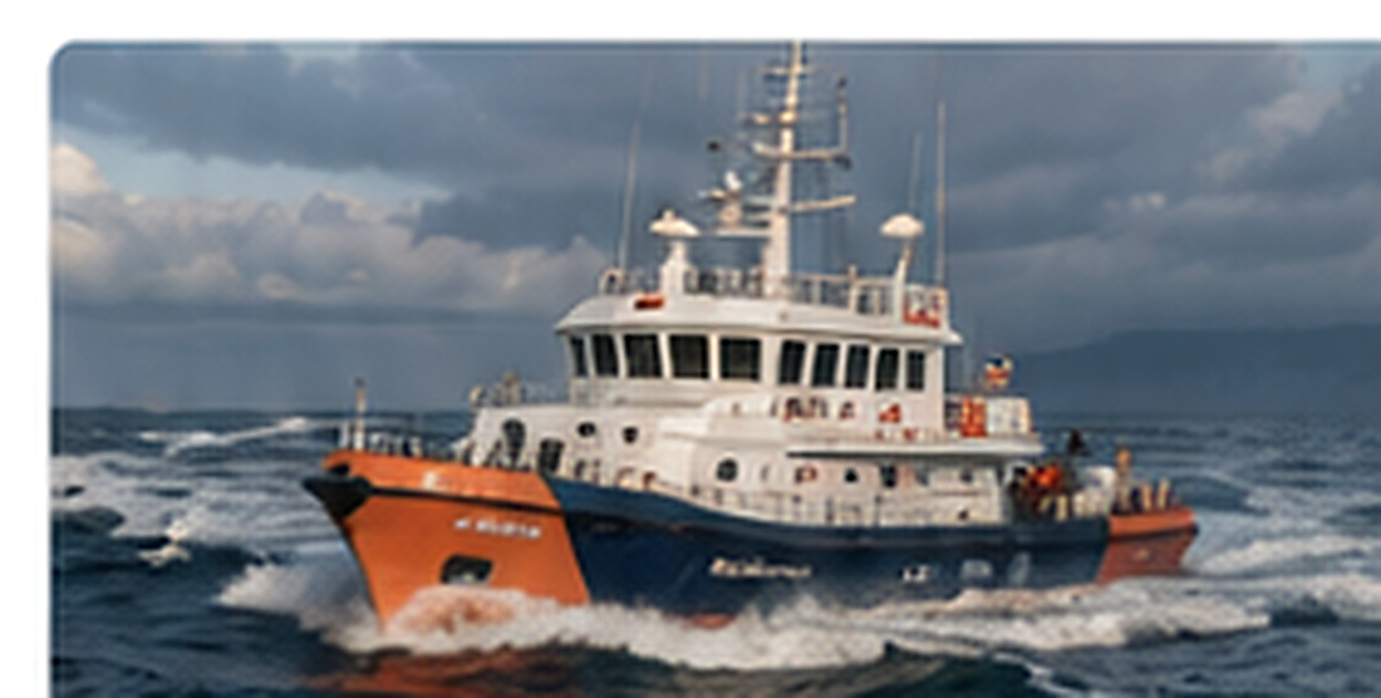 Maritime patrol and rescue mission